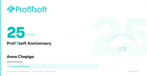 🎉 ProfITsoft — 25 years. Built by people.